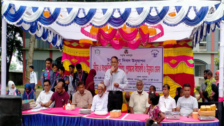 যশোরে জাগরণী চক্র ফাউন্ডেশন এর উদ্যোগে উপজেলা দিবস উদযাপন