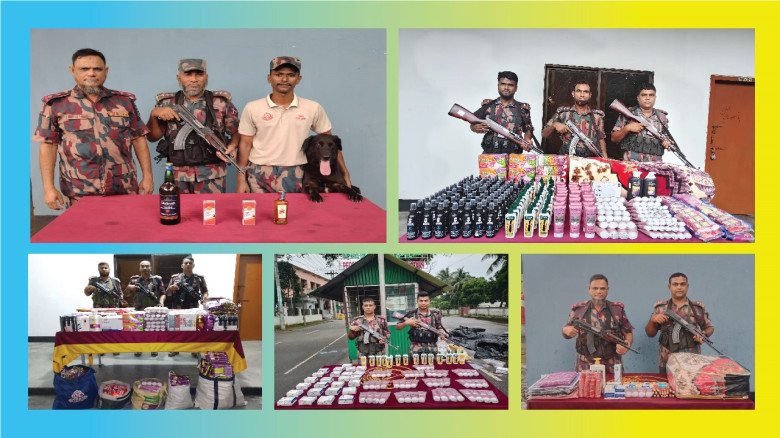 বেনাপোলে বিজিবির অভিযানে ২৯ লক্ষ টাকা চোরাচালান পণ্য আটক