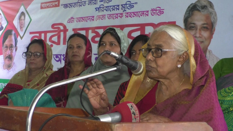 জনগণের ভোটাধিকার ফিরিয়ে দিতে দ্রুত নির্বাচন দিতে হবে : বিএনপির ভাইস-চেয়ারম্যান অধ্যাপক নার্গিস