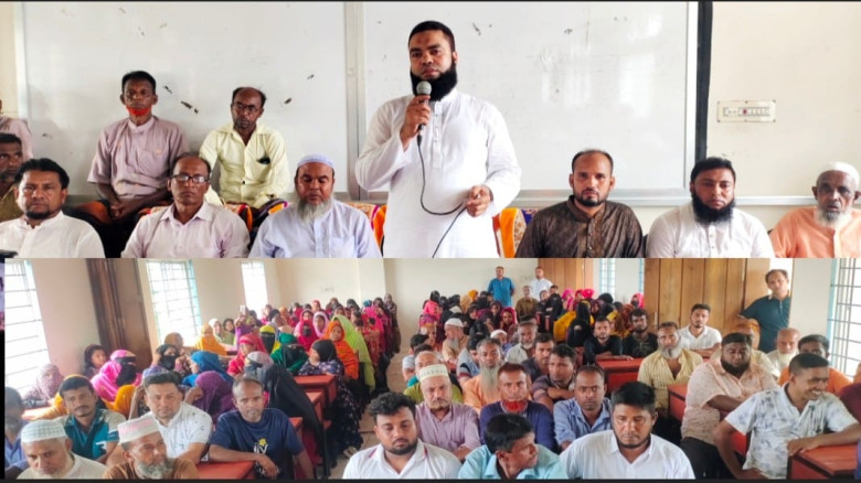 শার্শার উলাশী কন্যাদহ দাখিল মাদ্রাসায় শিক্ষার মান উন্নয়ন লক্ষে  আলোচনা সভা অনুষ্ঠিত