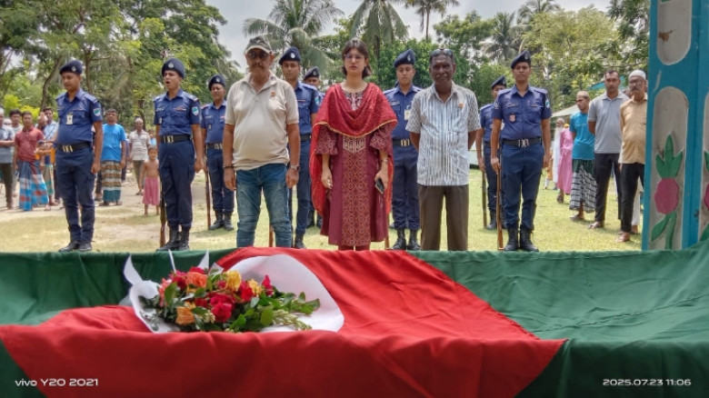যশোরে বীর মুক্তিযোদ্ধা জিন্নাত আলীর মৃত্যু, রাষ্ট্রীয় মর্যাদায় দাফন সম্পন্ন