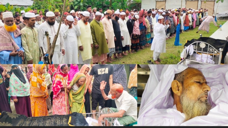 চির বিদায় নিয়ে চলে গেলেন,বেনাপোল পোর্ট থানার স্বরবাংহুদা গ্রামের শামসের মোড়ল