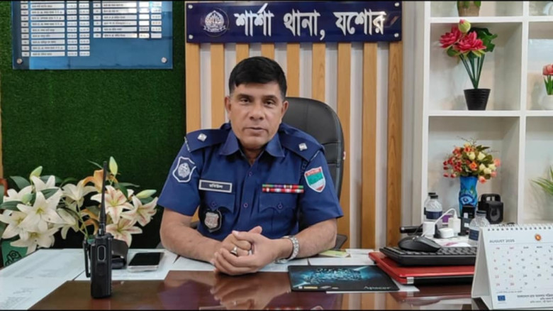 শার্শায় চুরি-ছিনতাই, চাঁদাবাজি ও সন্ত্রাসের বিরুদ্ধে জিরো টলারেন্স ঘোষণা ওসি রবিউলের
