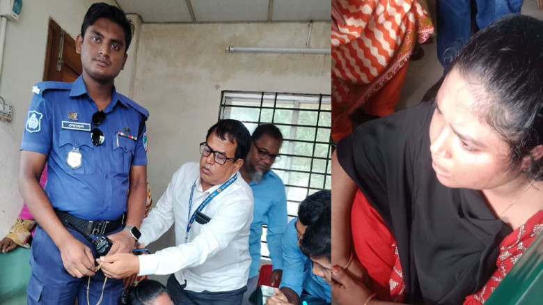 যশোর সদর হাসপাতালে স্বর্ণের চেইন ছিনতাইচেষ্টায় নারী আটক