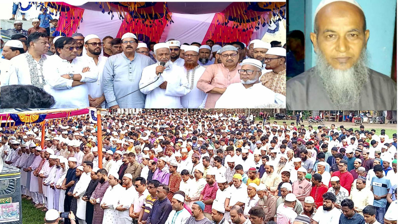শার্শায় ওলামাদল নেতা কাসেদ আলীর দাফন সম্পন্ন, জানাযায় হাজারো মানুষের ঢল