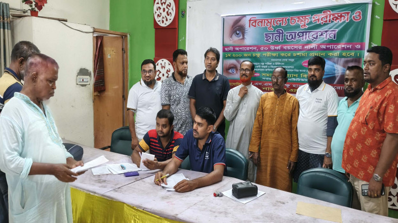 অভয়নগরে এক হাজার রোগী পেল বিনামূল্যে চক্ষু চিকিৎসা