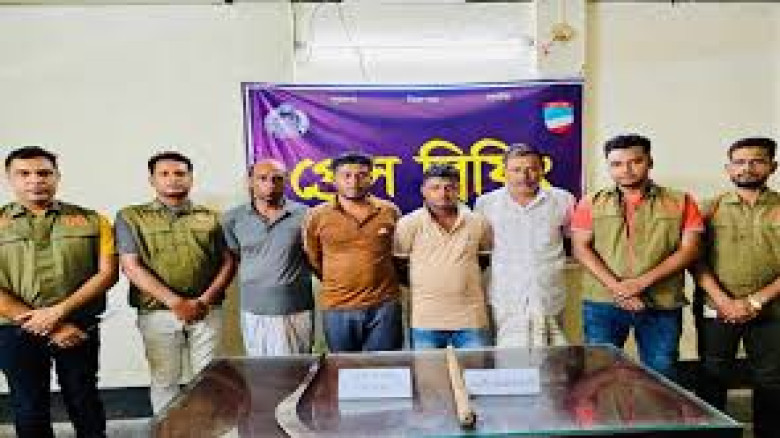 শার্শার দূর্গাপুর গ্রামের লিটন হত্যা মামলায় আত্মসমর্পণকারী ৯ আসামি কারাগারে