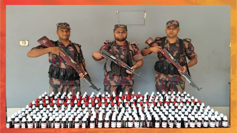বেনাপোলে বিজিবির অভিযান ভারতীয় ঔষুধ ও পণ্য আটক