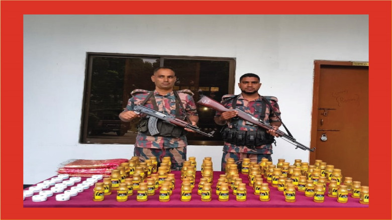 বেনাপোল সিমান্ত থেকে চোরাচালান পণ্য আটক