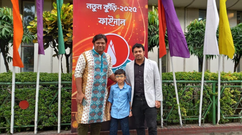 নতুনকুঁড়ি প্রতিযোগিতায় যশোরের সাবিক সাদত কৌতুকে চ্যাম্পিয়ন