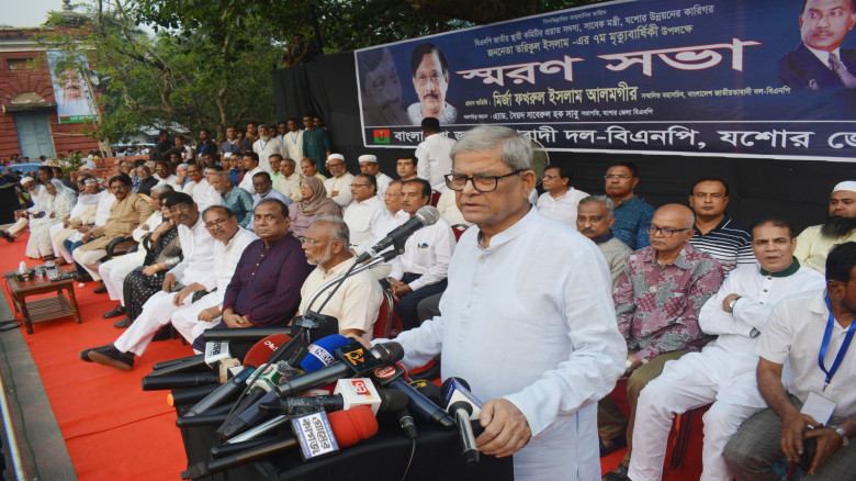 নির্বাচনের আগে গণভোট হতে দেয়া হবে না : মির্জা ফখরুল ইসলাম