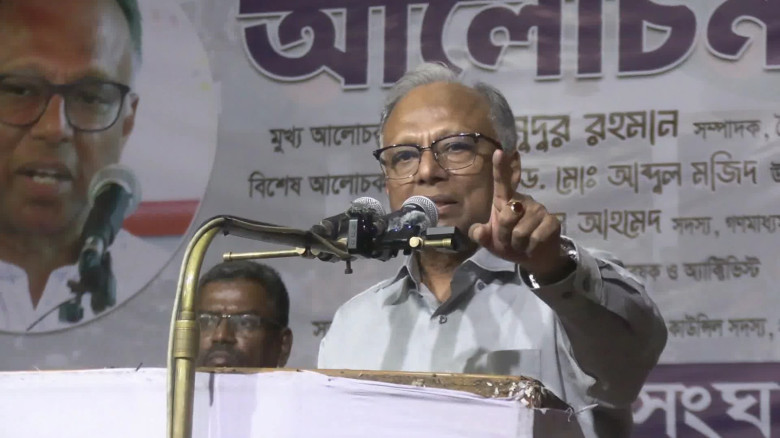 শেখ হাসিনাকে ক্লোজ করতে গ্রহণযোগ্য নির্বাচন লাগবে -মাহমুদুর রহমান