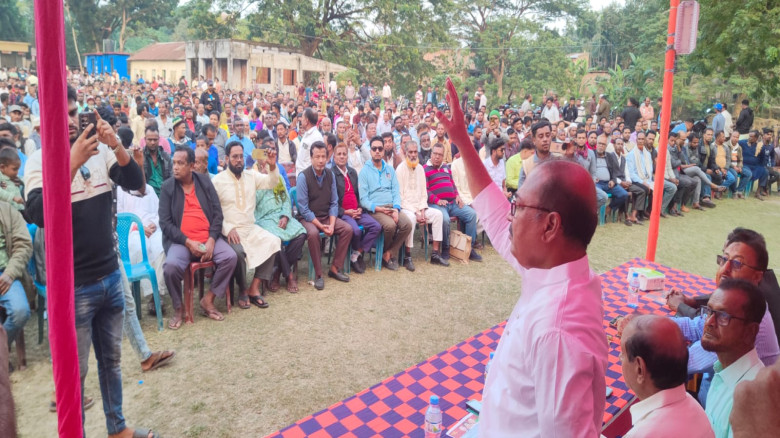 বিএনপি প্রার্থীর উন্নয়ন অঙ্গীকারে উচ্ছ্বাসিত জনসাধারণ