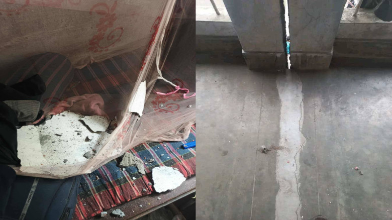 মৃত্যু  উপত্যকায় মুখে  লতিফ ছাত্রাবাস