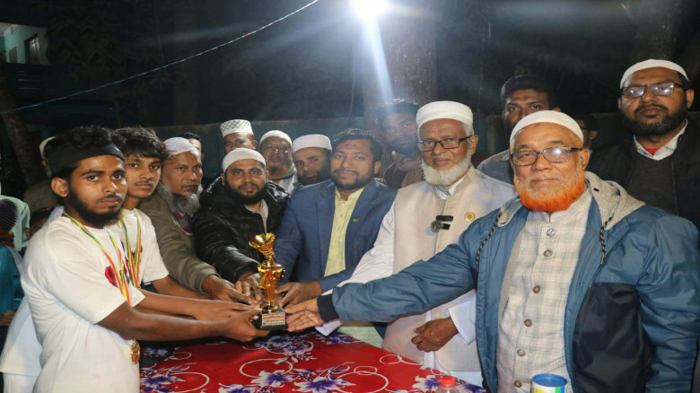 বাংলাদেশ ইসলামী ছাত্রশিবিরের ব্যাডমিন্টন টুর্নামেন্টের চ্যাম্পিয়ন উলাশী ইউনিয়নে