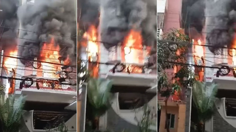 উত্তরায় ভবনে আগুন লেগে তিনজনের মৃত্যু...