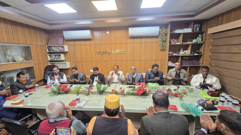 অভয়নগর সাংবাদিক ইউনিয়নের নবনির্বাচিত কমিটির পরিচিতি সভা ও প্রয়াত সাংবাদিকদের স্মরণে দোয়া