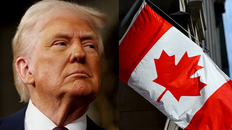 কানাডার ওপর ১০০ শতাংশ শুল্ক আরোপের হুমকি ট্রাম্পের