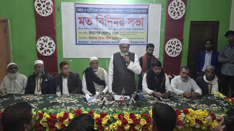 ‘যশোর-৪ আসনকে সন্ত্রাস ও দুর্নীতিমুক্ত করা হবে’: অধ্যাপক গোলাম রসুল