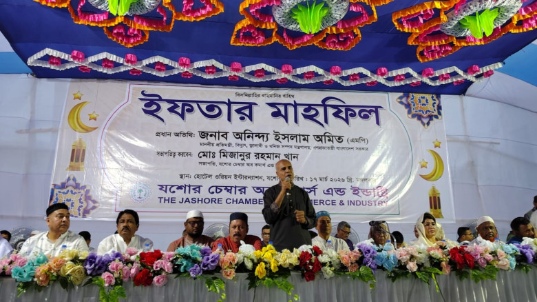 যশোরে ব্যবসায়ীকে উচ্ছেদচেষ্টা ও প্রাণনাশের হুমকির অভিযোগে সংবাদ সম্মেলন