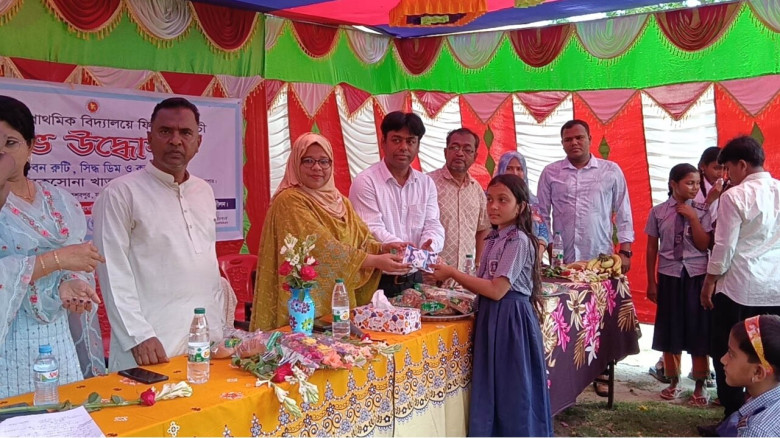 কেশবপুরে ১৫৮ প্রাথমিক স্কুলের মিড ডে মিল কর্মসূচীর উদ্বোধন
