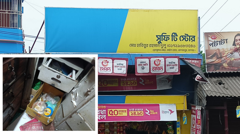 কেশবপুরে দুর্ধর্ষ চুরি: তালা কেটে ৫ লক্ষাধিক টাকার মালামাল ও নগদ অর্থ লুট