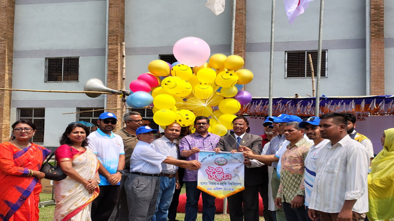 যবিপ্রবিতে তিনদিন ব্যাপী বার্ষিক ক্রীড়া প্রতিযোগিতার উদ্বোধন