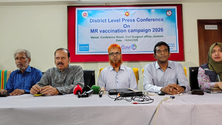 কাল থেকে যশোরে দ্বিতীয় পর্যায়ে হাম-রুবেলার টিকাদান...