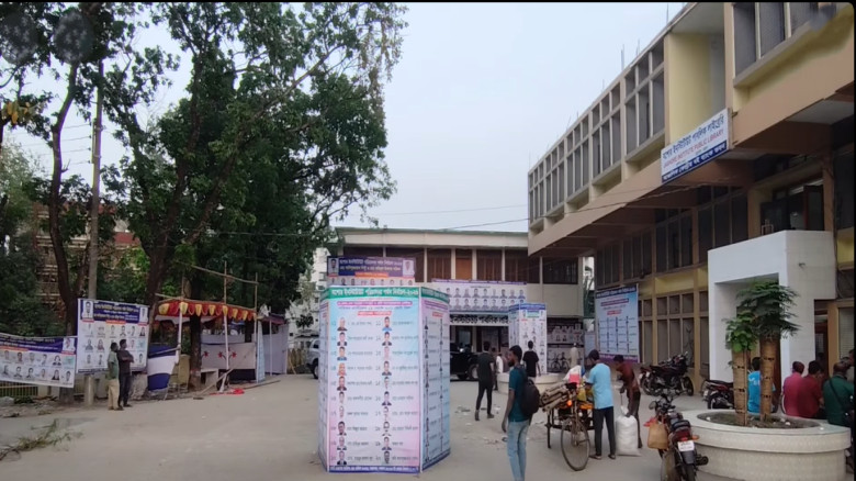 যশোর ইনস্টিটিউট নির্বাচনে ভোট গ্রাহন শেষ,২০৭৭ ভোটা...