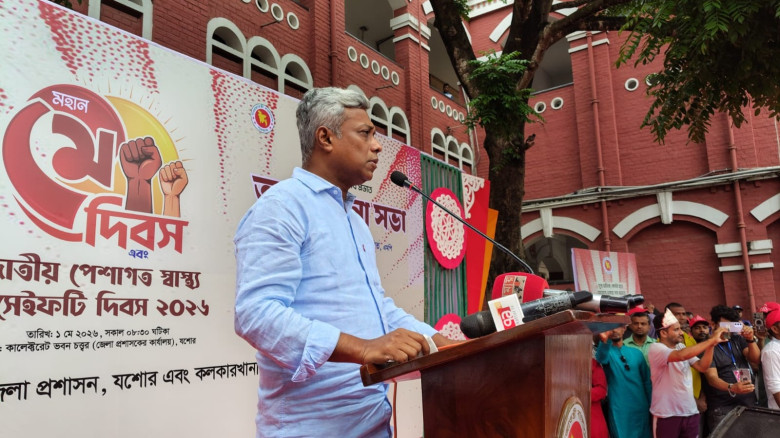 শ্রমিকদের ন্যায্য মজুরি ও কর্মসংস্থান নিশ্চিত করাই আমাদের অঙ্গীকার: অনিন্দ্য ইসলাম অমিত
