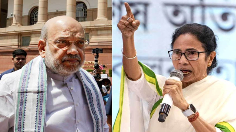 ‘হাদির খুনিদের আড়াল করতে চেয়েছিলেন অমিত শাহ’, মমতার বিস্ফোরক অভিযোগ