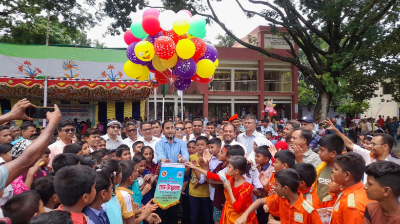 যশোরে জেলা পর্যায়ের প্রাথমিক শিক্ষা পদক প্রতিযোগিতা অনুষ্ঠিত