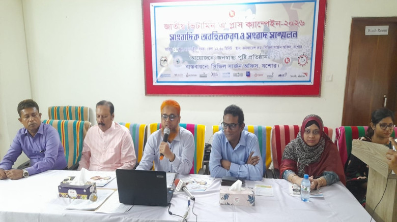 যশোরে ৩ লাখ ৫৪ হাজারের বেশি শিশুকে ভিটামিন ‘এ’ ক্যাপসুল খাওয়ানো হবে