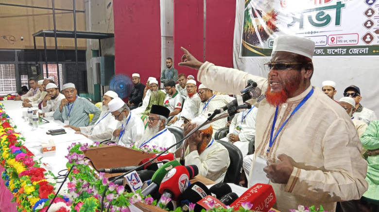 ‘সংবিধানের কোনো সংশোধন নয়, আমূল সংস্কার চাই’: যশোরে মিঞা গোলাম পরওয়ার