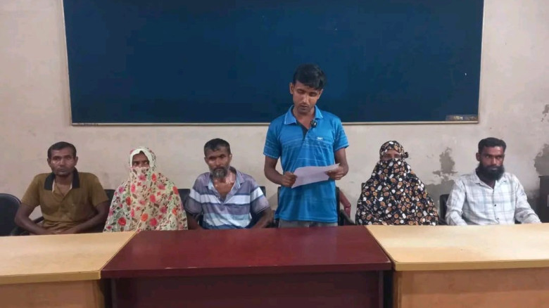 যশোরে পৈতৃক ভিটা থেকে পরিবারকে উচ্ছেদের অভিযোগ, নিরাপত্তাহীনতায় ভুক্তভোগীরা