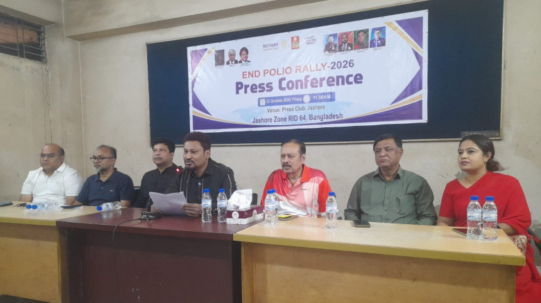 পোলিও নির্মূলে জনসচেতনতা বাড়াতে যশোরে রোটারির উদ্যোগ