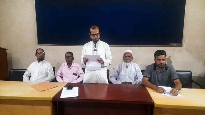 বেনাপোলে প্রতিপক্ষের বিরুদ্ধে বিএনপির নেতার মিথ্যা অপপ্রচারের প্রতিবাদে সংবাদ সম্মেলন